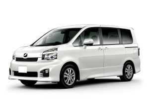 Коврик в багажник Toyota Noah II R70 (2007-2013)(8 мест) комплектация с салазками (правый руль)*