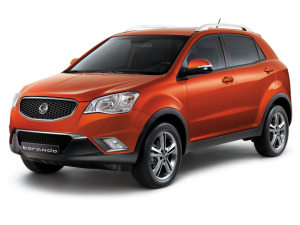 Коврики в салон (2 ряда) SsangYong Korando III 2010-2019