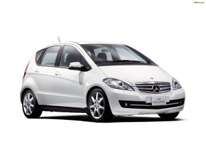 Коврики в салон (2 ряда) Mercedes A-класс I (W169) 2004-2012