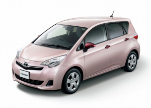 Коврик в багажник Toyota Ractis II (правый руль) 2WD  2010-2016