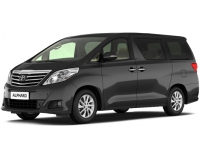 Toyota Alphard II 2008-2014 (H20) (левый руль) 2 ряд капитан. 6 мест*